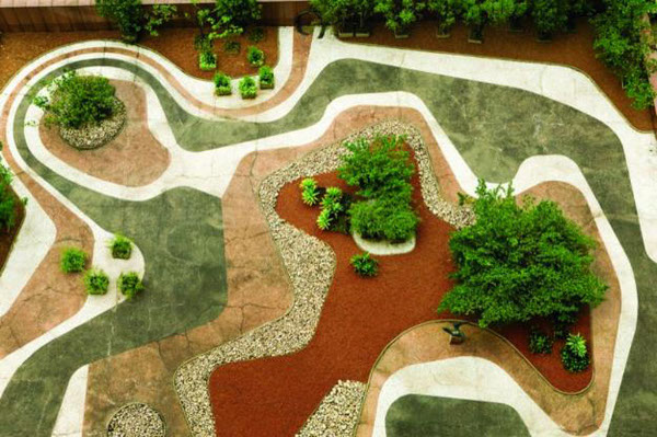 high design garden